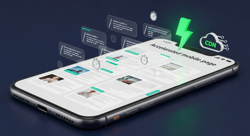 przyspieszone strony mobilne
