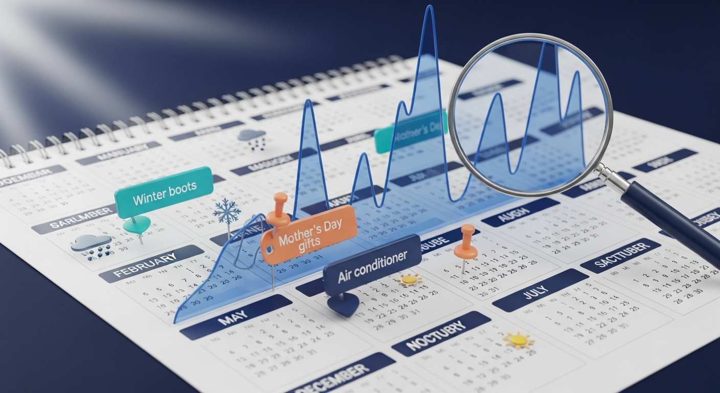 sezonowosc slow kluczowych