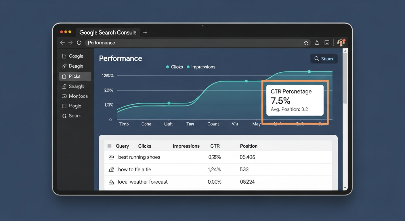 skutecznosc w google search console