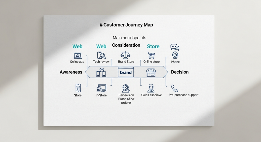 co to jest customer journey map