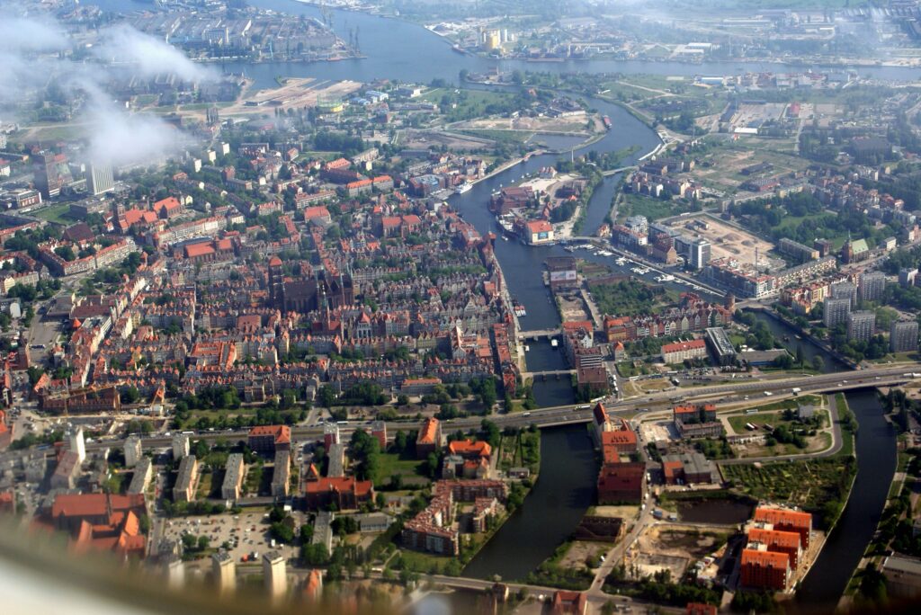 Gdańsk — zabudowa Głównego Miasta