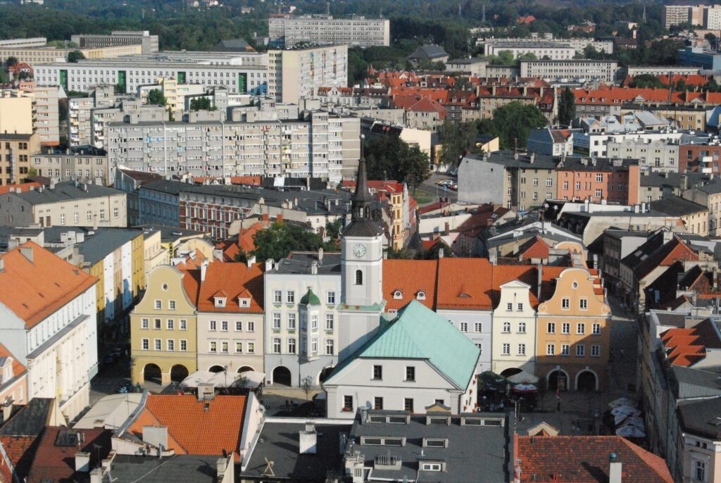 Gliwice — ratusz na Rynku