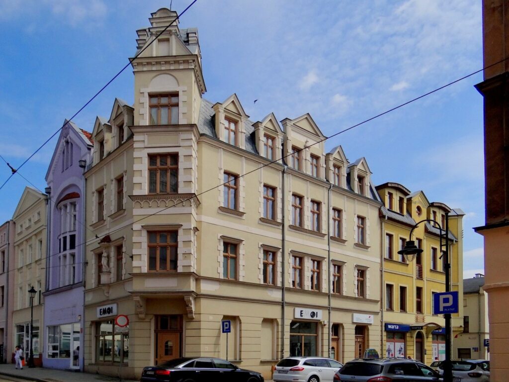 Grudziądz — kamienice Rynku staromiejskiego
