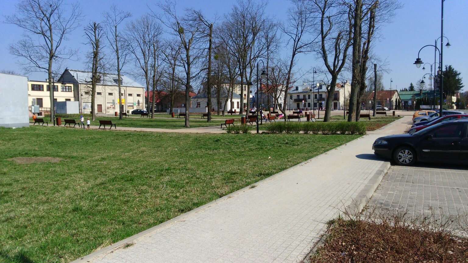 Plac Kościuszki w Łęcznej; pozycjonowanie stron dla firm z Łęcznej i powiatu łęczyńskiego