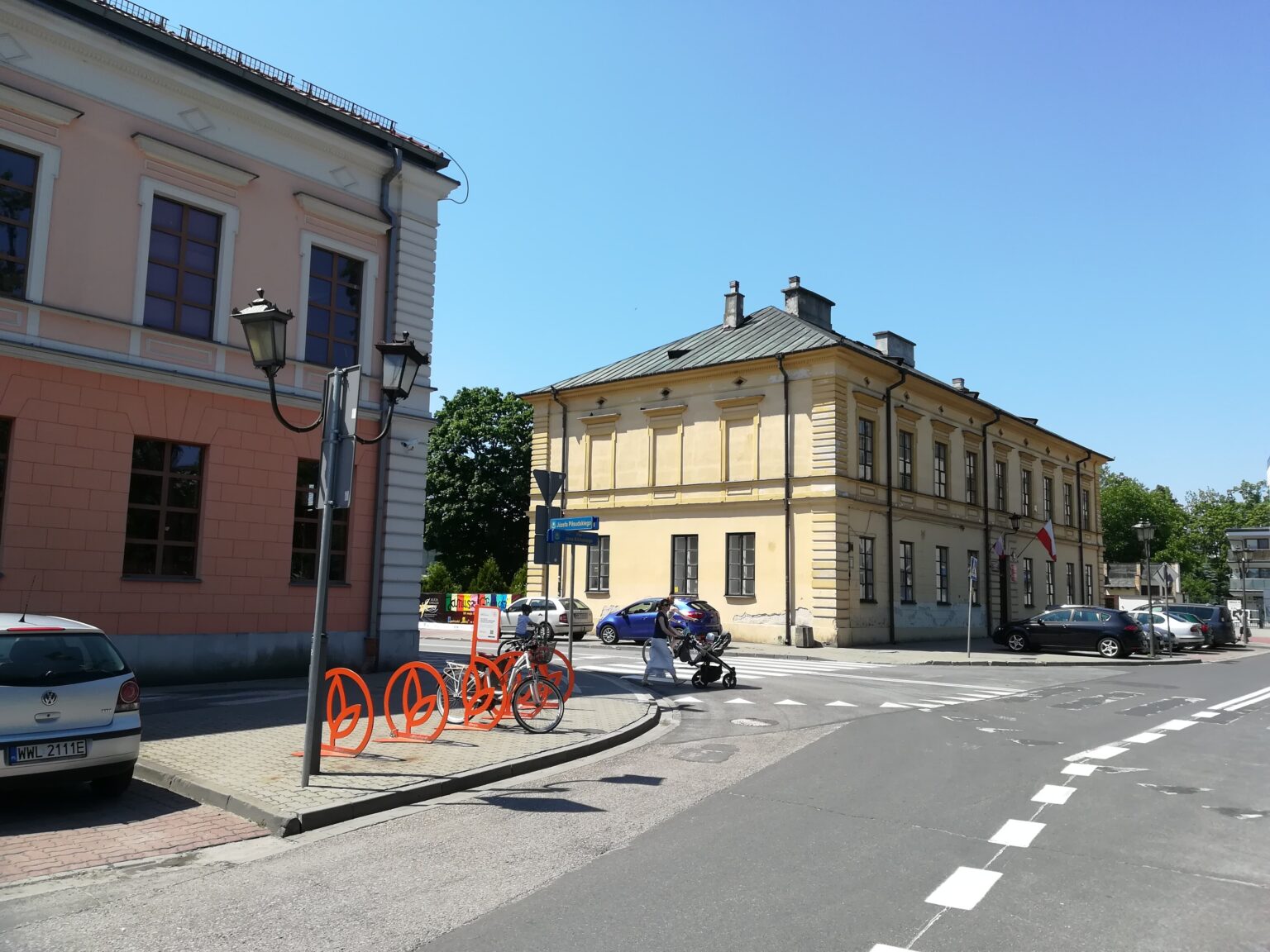 Ulica Piłsudskiego w Mińsku Mazowieckim; tworzenie stron internetowych dla firm z Mińska Mazowieckiego